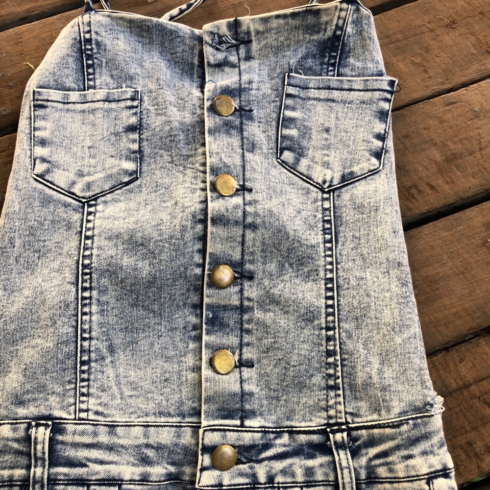 Denim romper - Picture 4 of 4